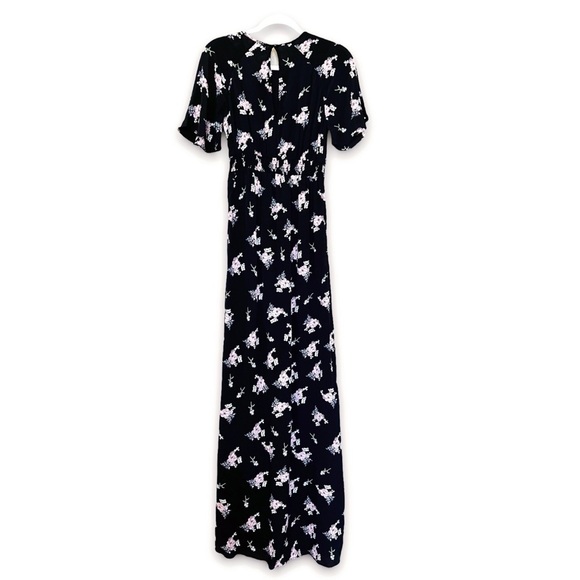 NWT ByTimo Maxi Wrap Dress size XS, floral, cottage core, retro - Picture 6 of 13